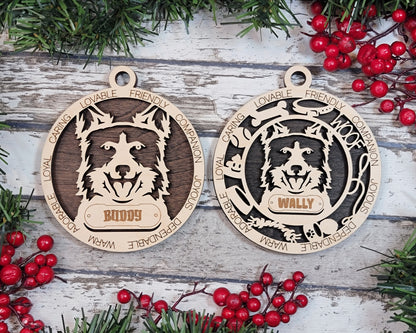 Customised Dog Ornaments