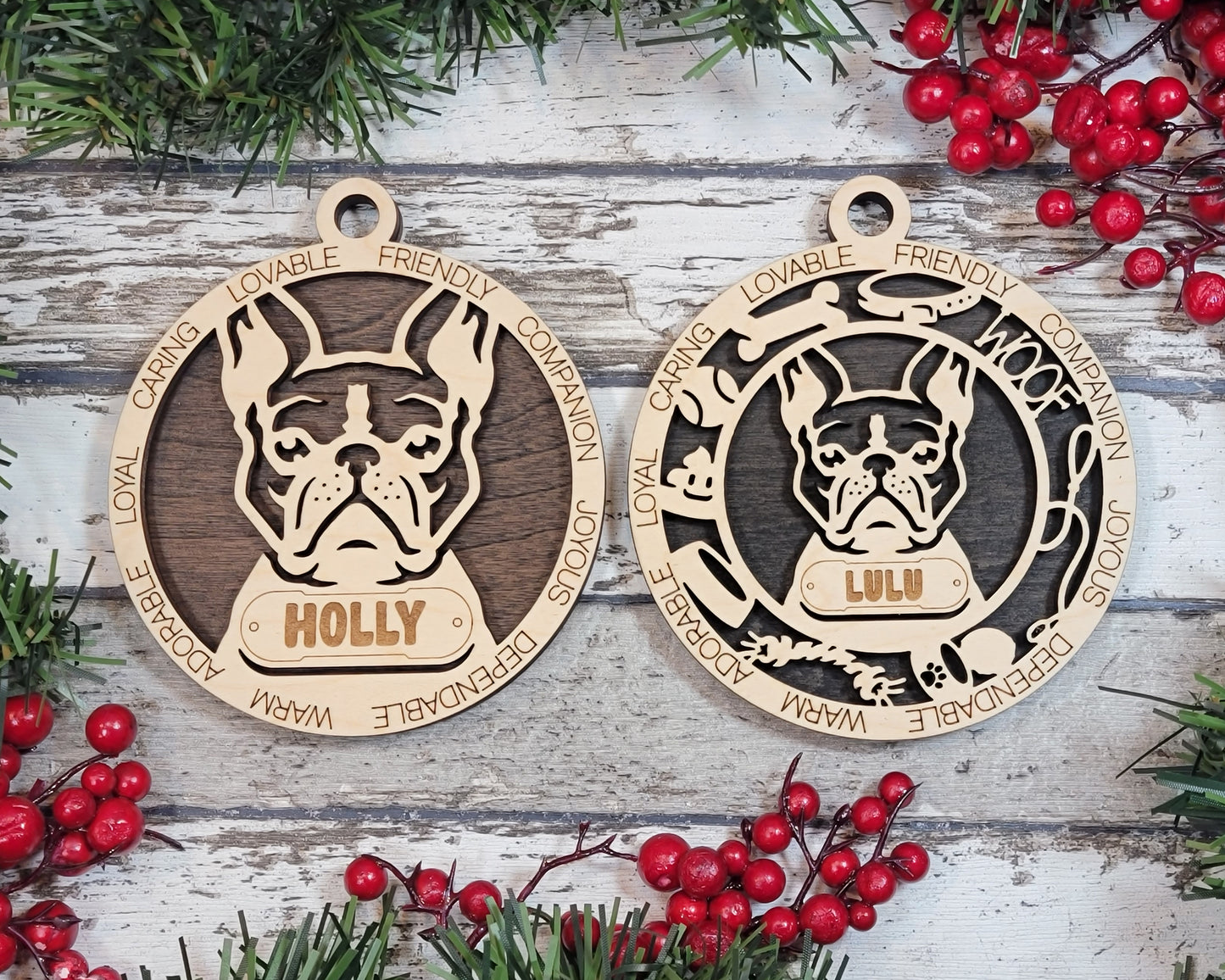 Customised Dog Ornaments