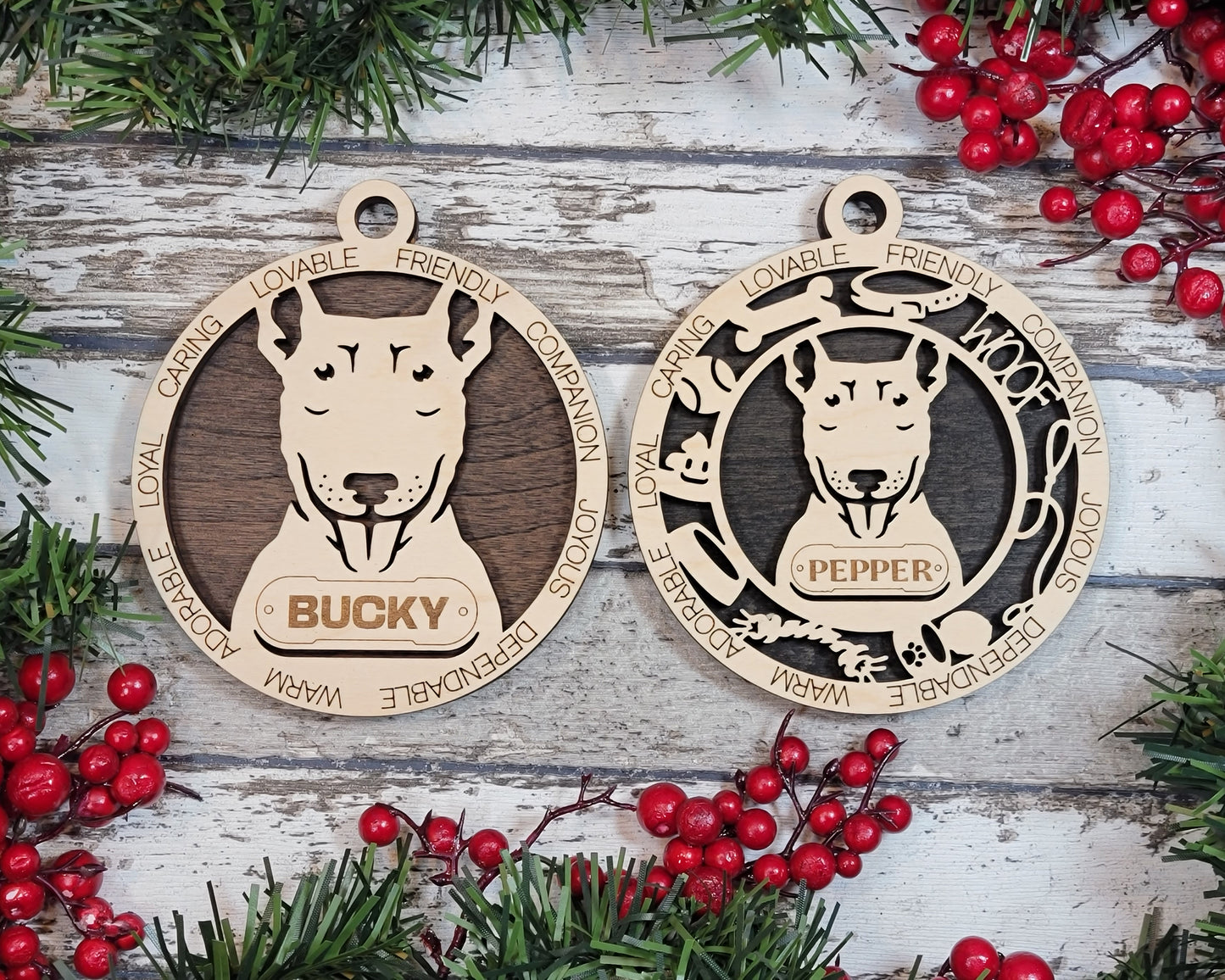 Customised Dog Ornaments