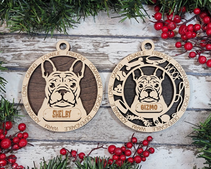 Customised Dog Ornaments