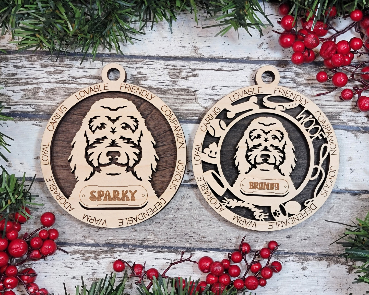 Customised Dog Ornaments