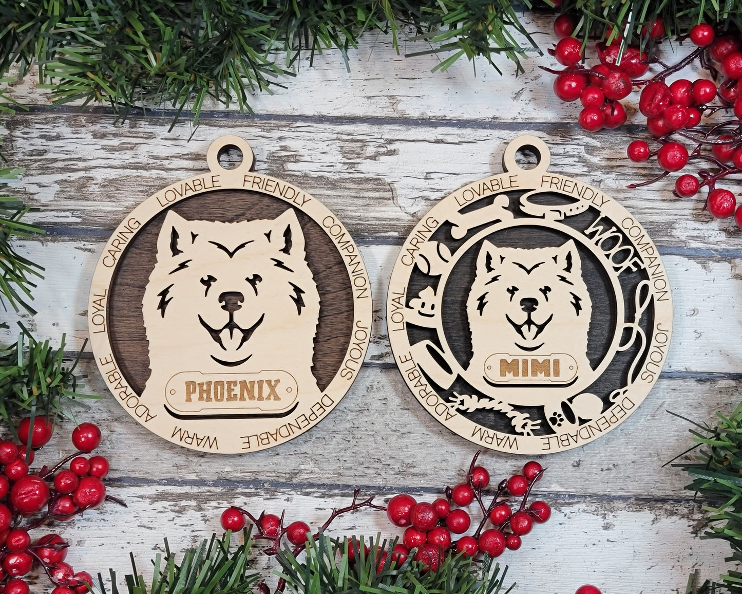 Customised Dog Ornaments