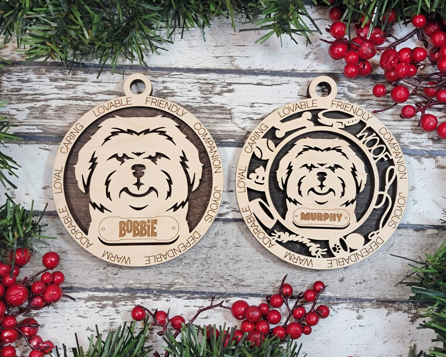 Customised Dog Ornaments