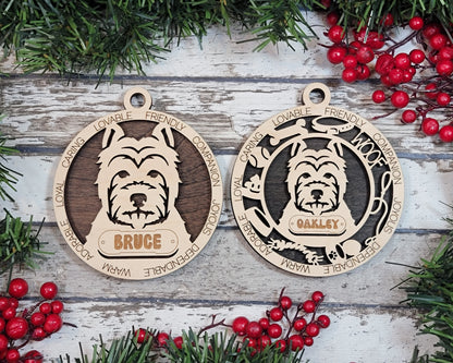 Customised Dog Ornaments